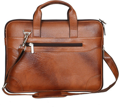 

HICLASS 14 inch Laptop Messenger Bag(Tan), Hcl_00020_tan