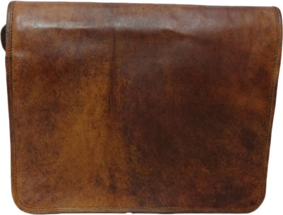 

The Artists Creation 14 inch Laptop Messenger Bag(Brown)