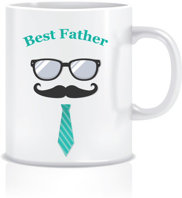 

Everyday Desire Best Father ED146 Ceramic Mug(300 ml), Multicolor
