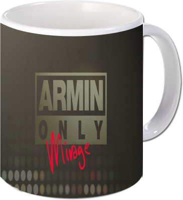 

Maison N Mode Armin Only Coffee Ceramic Mug(330 ml), Multicolor