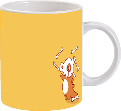 

Maison N Mode Dog Play With Bone Coffee Ceramic Mug(330 ml), Multicolor