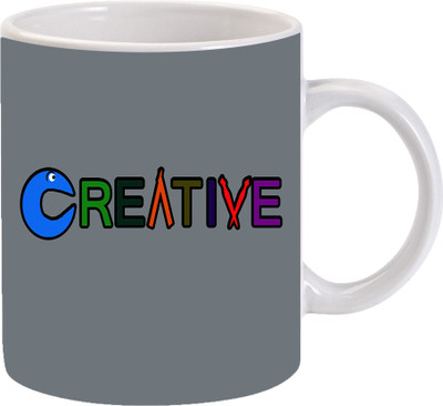 

Maison N Mode Creative Coffee mug Ceramic Mug(330 ml), Multicolor