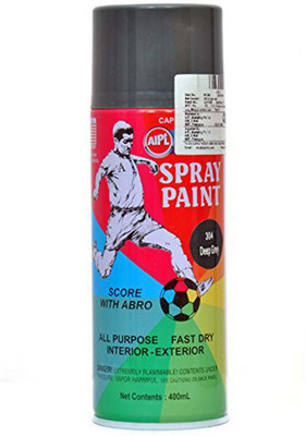 

Abro Spray Paint Bottle(Set of 1, Deep Grey)