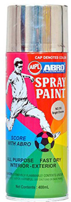 

ABRO Spray Paint Tube(Set of 1, Bright Chrome)