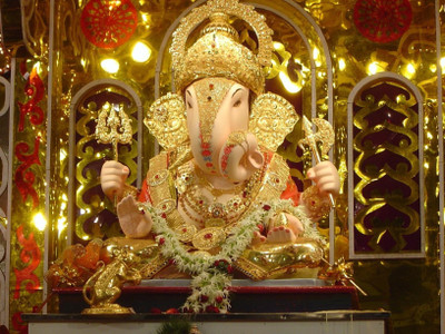 

KumkumArts Ganesh Jee Wall Sticker Poster 12 x 18 Inch HD Quality Material Gloss Paper. Paper Print(18 inch X 12 inch, Rolled)