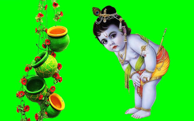 

KumkumArts Sri Krishna God Wall Strick Poster 12 x 18 Inch HD Quality Material Gloss Paper. Paper Print(18 inch X 12 inch, Rolled)