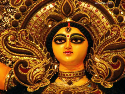

KumkumArts Durga Maa Wall Strick Poster 12 x 18 Inch HD Quality Material Gloss Paper. Paper Print(18 inch X 12 inch, Rolled)