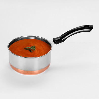 

Sumeet Stainless Steel Copper Bottom No. 11 ( 1.5 Liters) Sauce Sauce Pan 16 cm diameter(Stainless Steel), Silver