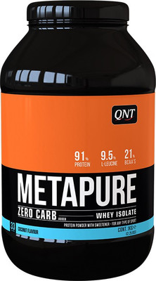 

QNT Metapure Zero Carb Whey Protein(1 kg, coconut)