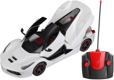 

Zest 4 Toyz Remote Controlled Rechargeable Ferrari Like Car With Opening Doors(White)