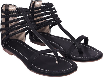 Jade Women Black Flats