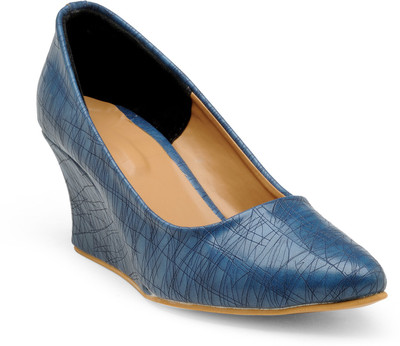 

Nell Women blue Wedges