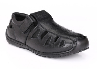 

John Karsun Men Black Sandals