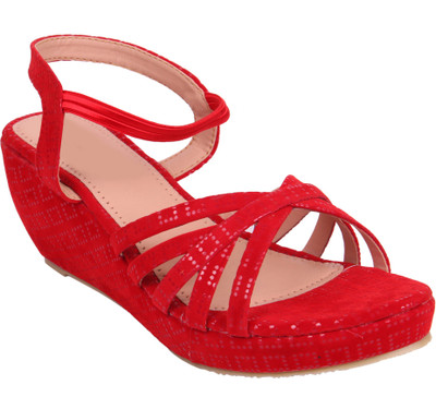 

DICY Women Red Wedges