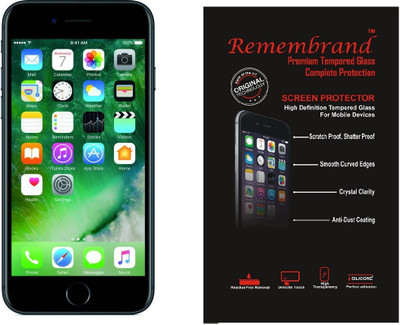 

Remembrand Tempered Glass Guard for Apple iPhone 4s, Transparent