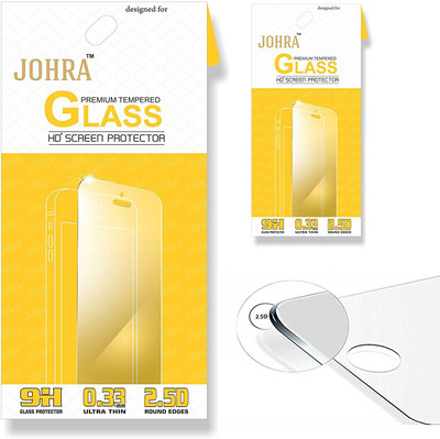 Johra Tempered Glass Guard for Motorola Moto E4 Plus(Pack of 2)