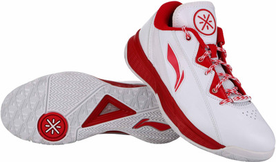 

Li-Ning Basketball Shoes For Men(White, Red
