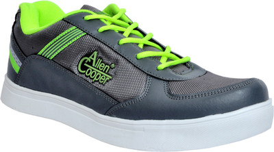 

Allen Cooper Running Shoes For Men(Grey, Grey-green