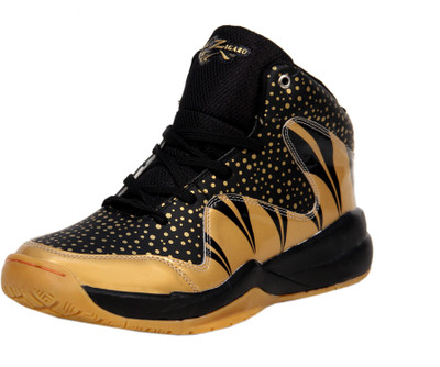 

Zigaro BEEF BASKET BALL SHOE Basketball Shoes For Men(Gold, Black, Black golden