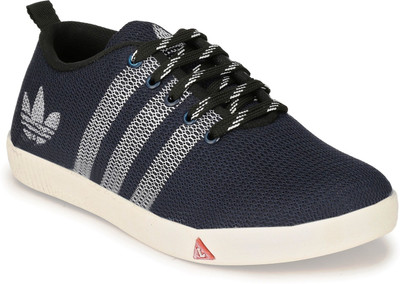 

OLADIN Exclusive Mesh Canvas Shoes Sneakers-Black/Grey/Blue(NHT-730) Canvas Shoes For Men(Black, Grey, Blue