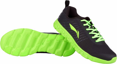 

Li-Ning Walking Shoes For Men(Black, Green