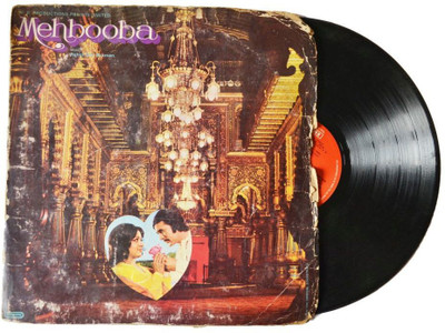 

Artlivo VINTAGE Gramophone Record - Mehbooba (With Cover) Decorative Showpiece - 1 cm(Plastic, Multicolor)