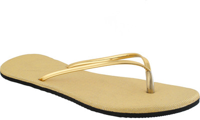 

Soft Arts Flip Flops, Gold