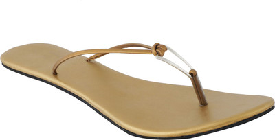 

Soft Arts Flip Flops, Gold