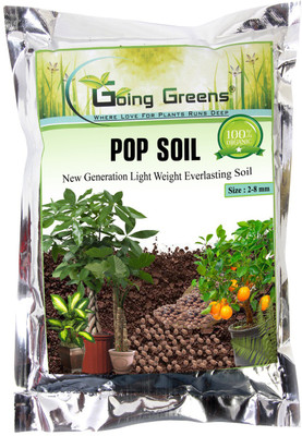 

Going Greens Pop Soil New Generation Light Weight Everlasting Soil (2-8 mm) Soil Manure(400 g Powder)