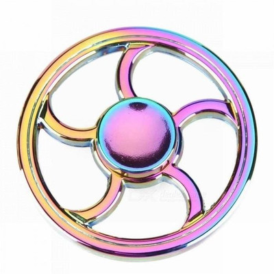 

GOR Mac Wheel Rainbow Alloy Fidget Spinner(Multicolor)