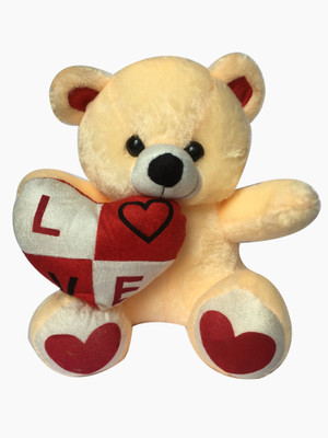 

Blue Birds Creamy Love Teddy - 15 cm(Cream)