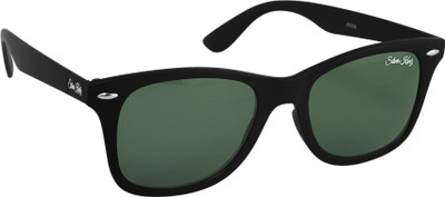 Silver Kartz Wayfarer Sunglasses(Green 