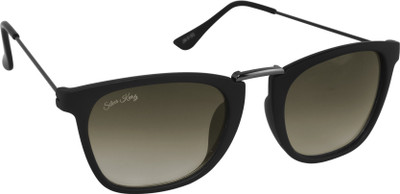 

Silver Kartz Wayfarer Sunglasses(Black