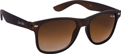 

Silver Kartz Wayfarer Sunglasses(Brown