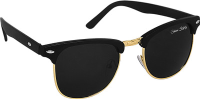 Silver Kartz Wayfarer Sunglasses(Black)