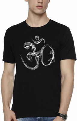 

Wear Your Opinion Printed Men's Round Neck Black T-Shirt