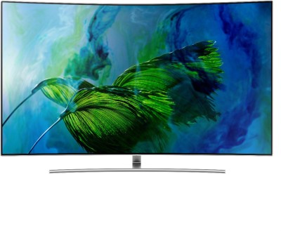 Samsung Q Series 139.7cm (55) Ultra HD (4K) Smart, Curved QLED TV(55Q8C, 4 x HDMI, 3 x USB)   TV  (Samsung)