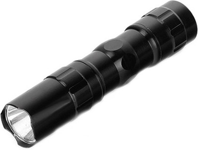 

Gadget Hero's Pocket LED Micro Flashlight One Touch On/Off Button Torch(Black)