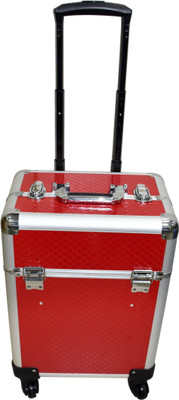 

Pride Star Unique to store cosmetic itmes Trolly Vanity Box(Red)