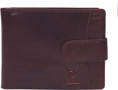 

Hidelink Men Brown Genuine Leather Wallet(5 Card Slots)
