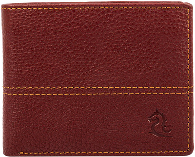 

Kara Men Maroon Genuine Leather Wallet(8 Card Slots)