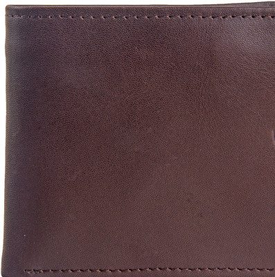 

Hidesign Men Brown Genuine Leather Wallet(4 Card Slots), Brown black