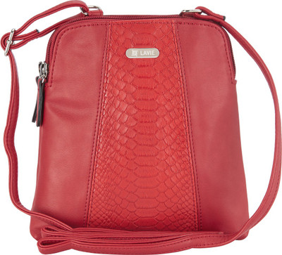 

Lavie Women Red Artificial Leather Wallet(10 Card Slots)