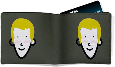 

REHBAR Men Multicolor Canvas Wallet(6 Card Slots), Black-0361
