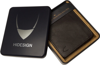 

Hidesign Men Brown Genuine Leather Wallet(4 Card Slots)