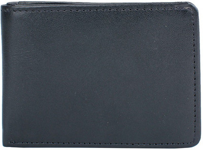 

Hidesign Men Black Genuine Leather Wallet(4 Card Slots)