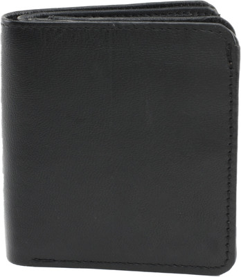 

Winsome Deal Men Black Genuine Leather Wallet(5 Card Slots)