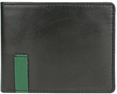 

Hidesign Men Black Genuine Leather Wallet(4 Card Slots)