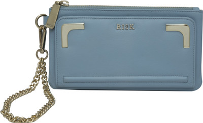 

ri2k Girls Formal, Casual Blue Genuine Leather Wallet(7 Card Slots), Light blue