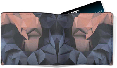 

REHBAR Men Multicolor Canvas Wallet(6 Card Slots), Black-0409
